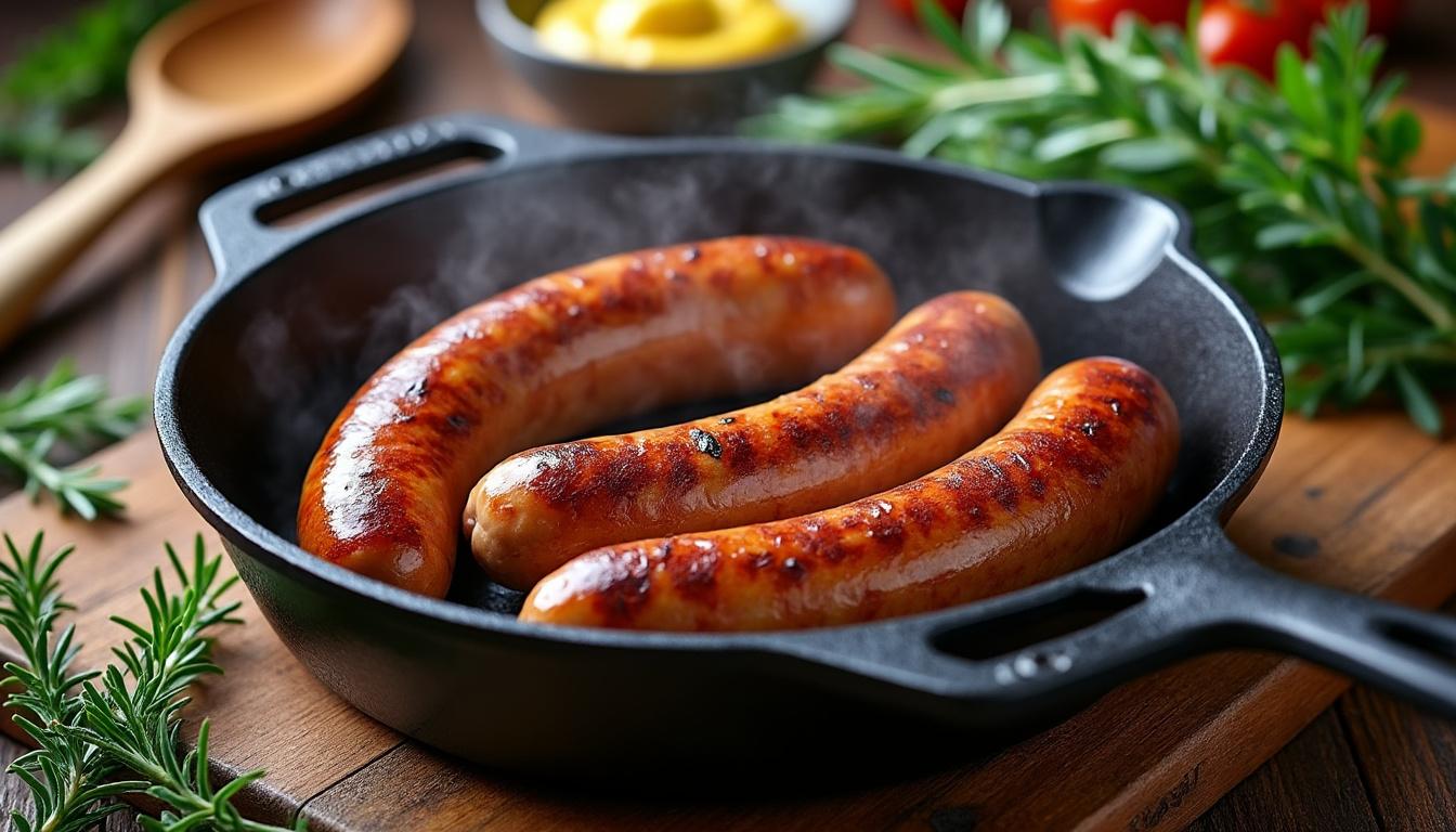 découvrez nos astuces et conseils pour réussir la cuisson des saucisses de toulouse à la perfection, pour un plat savoureux et authentique à chaque fois.