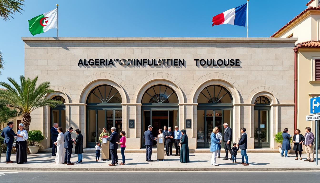découvrez toutes les informations essentielles sur le consulat d'algérie à toulouse, ses services consulaires, horaires d'ouverture, démarches administratives et contacts pour faciliter vos démarches.
