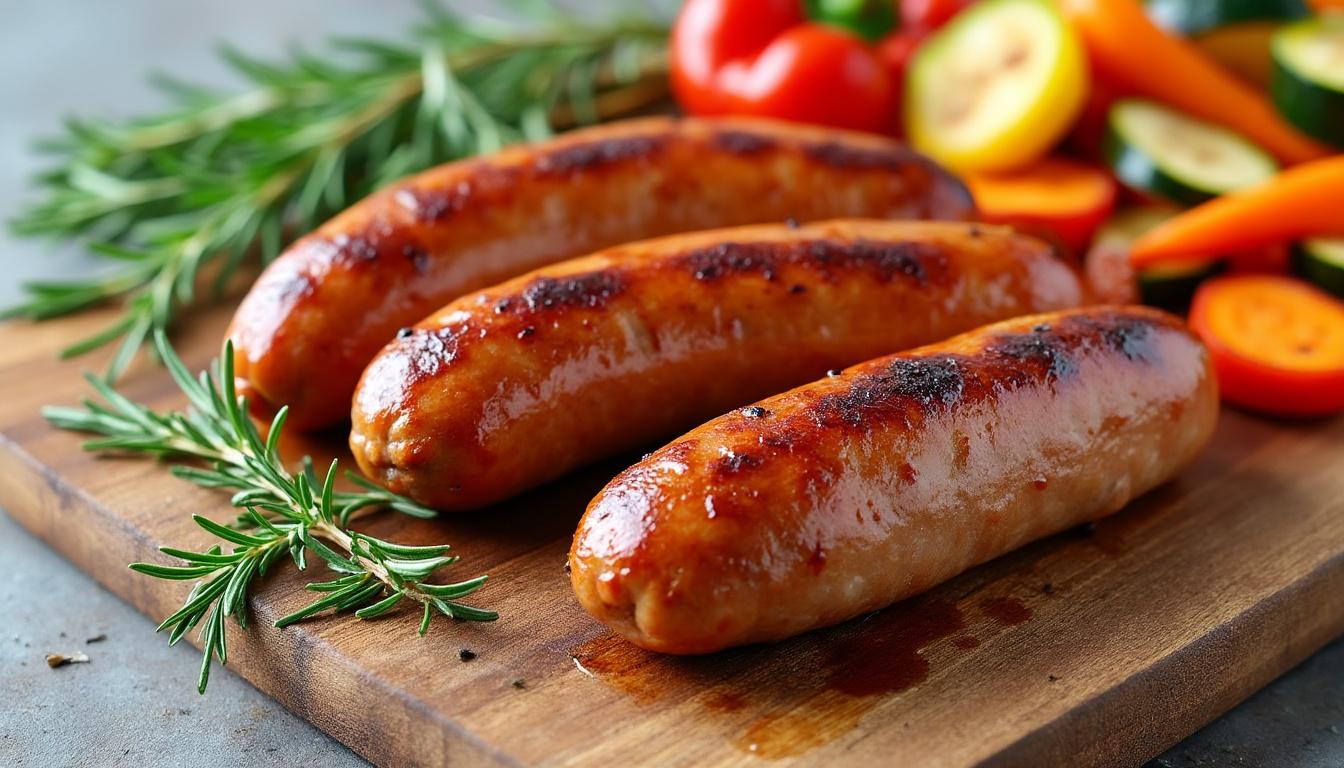 apprenez à cuire une saucisse de toulouse au four facilement pour un repas savoureux et gourmand, étape par étape.