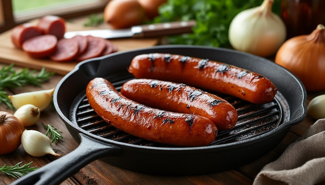 découvrez nos conseils pour réussir parfaitement la cuisson de la saucisse de toulouse et savourer toute sa saveur et sa texture idéale.