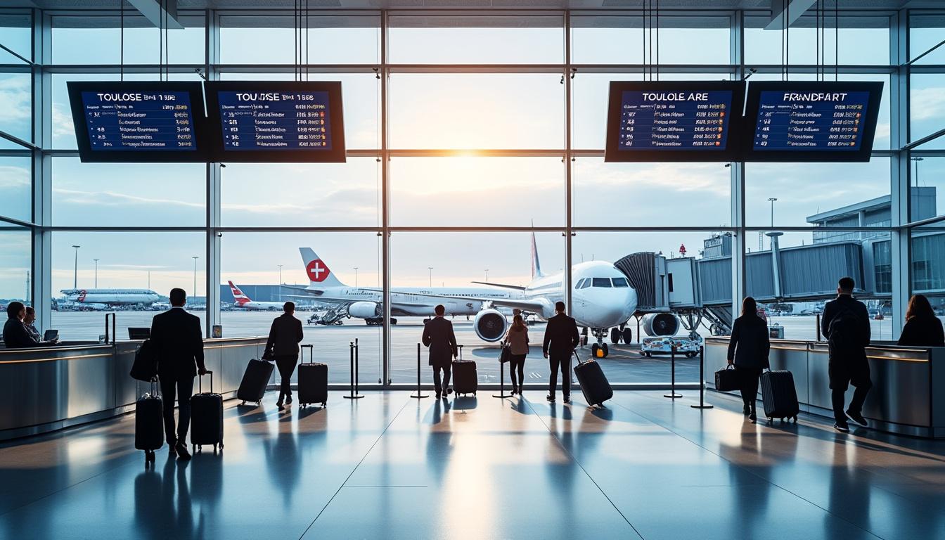 découvrez tout ce qu’il faut savoir pour préparer votre voyage en 2026 avec notre guide complet sur les vols entre toulouse et francfort : horaires, tarifs, conseils pratiques et astuces pour un trajet réussi.