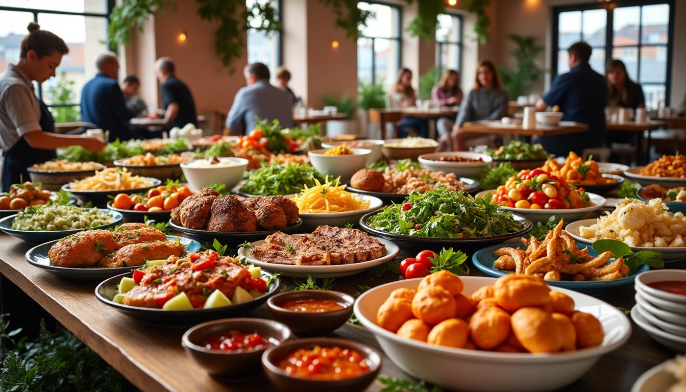 découvrez les meilleures adresses de buffets à volonté à toulouse, offrant une variété de plats pour satisfaire tous les goûts et toutes les envies culinaires.
