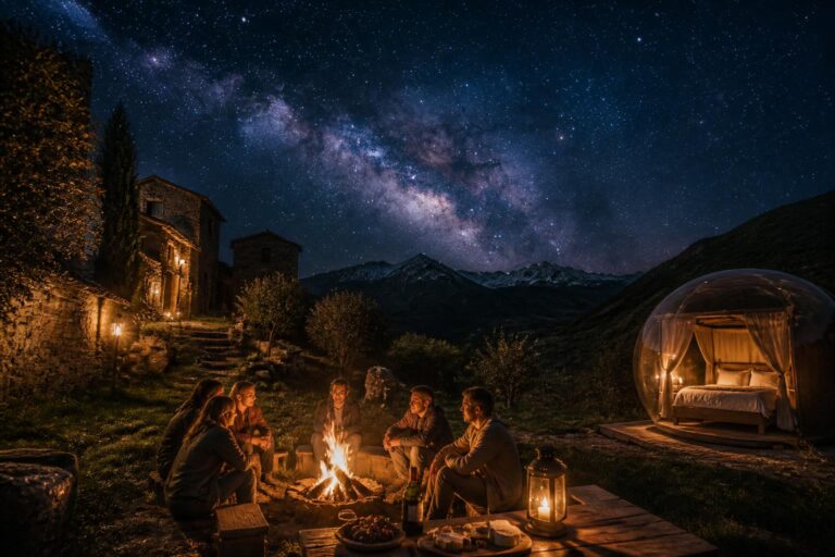 explorez les nuits insolites en occitanie et vivez une expérience unique alliant découverte, originalité et émerveillement.