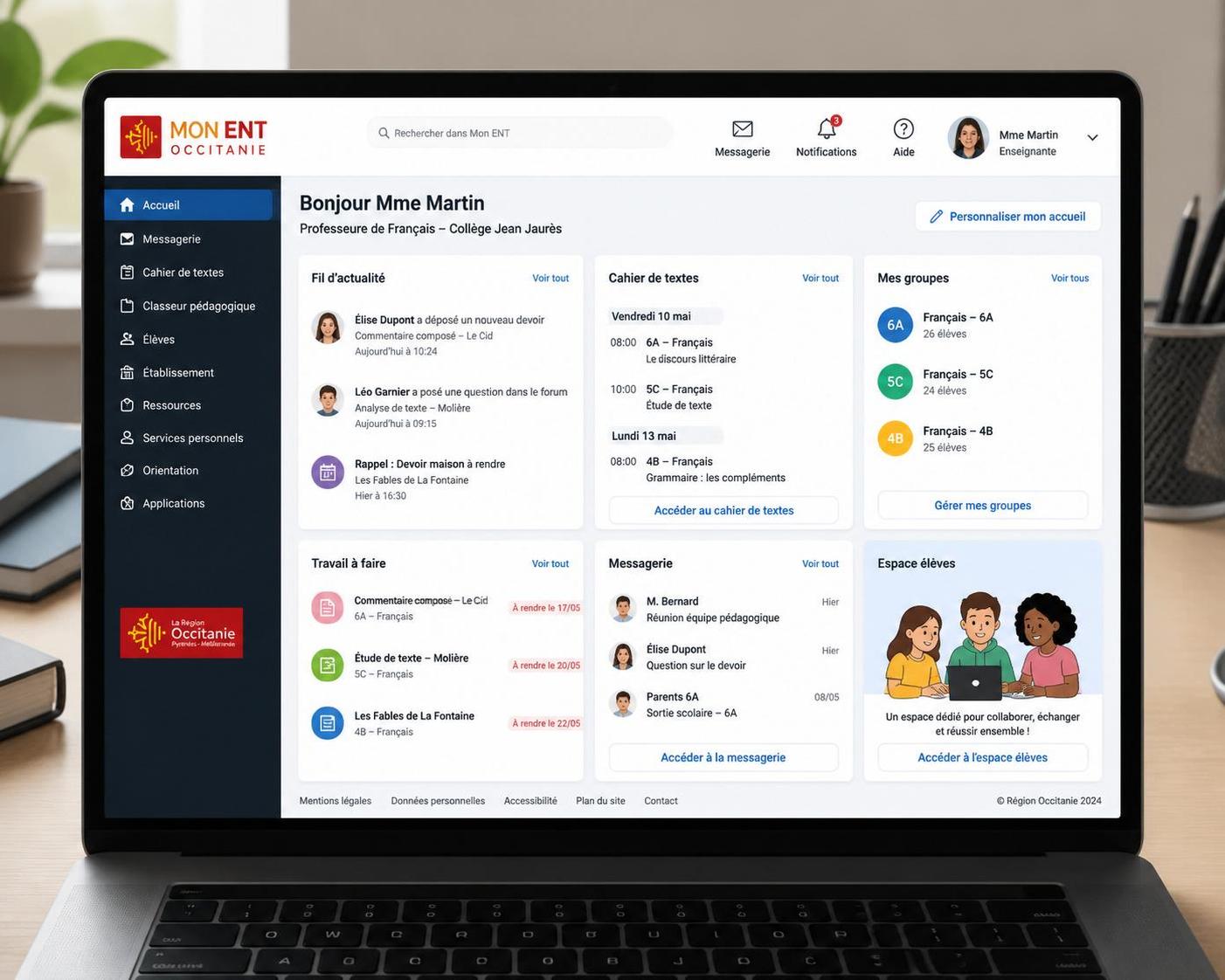 explorez les fonctionnalités clés de votre ent occitanie en 2026 pour optimiser votre expérience numérique et simplifier la gestion de vos activités scolaires.