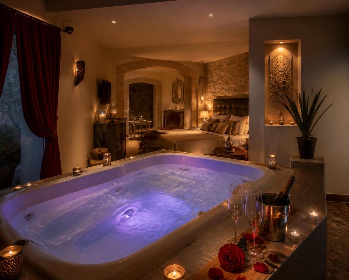 découvrez notre sélection exclusive de chambres avec jacuzzi privatif en occitanie pour un séjour relaxant et inoubliable au cœur d'une région riche en charme et en nature.