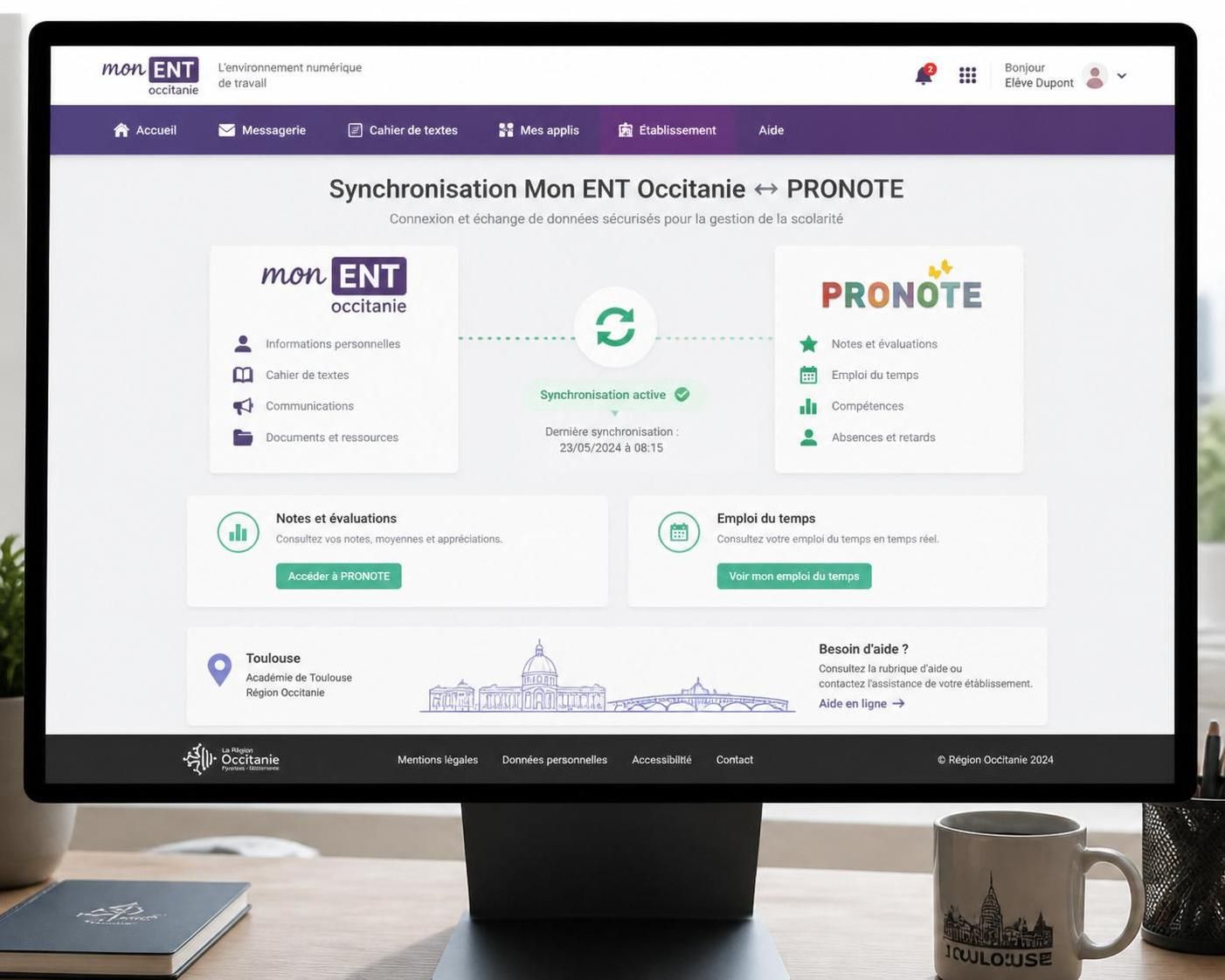explorez les fonctionnalités essentielles de l'ent occitanie sévigné pour une gestion efficace et simplifiée de vos activités éducatives.
