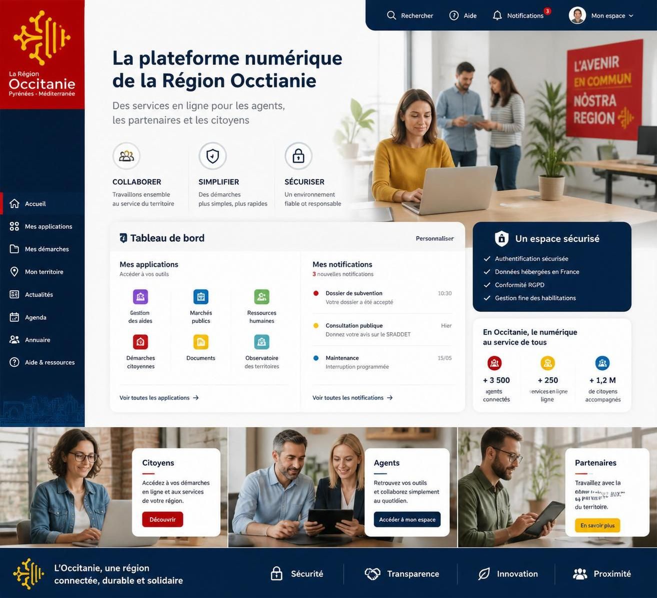 intracom occitanie laregion.fr : une plateforme dédiée aux agents et citoyens pour faciliter l'accès aux services et informations de la région occitanie.