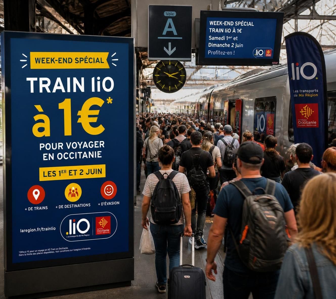 découvrez comment profiter de l'offre exceptionnelle du train à 1 euro en occitanie et voyagez malin à petit prix dans la région.