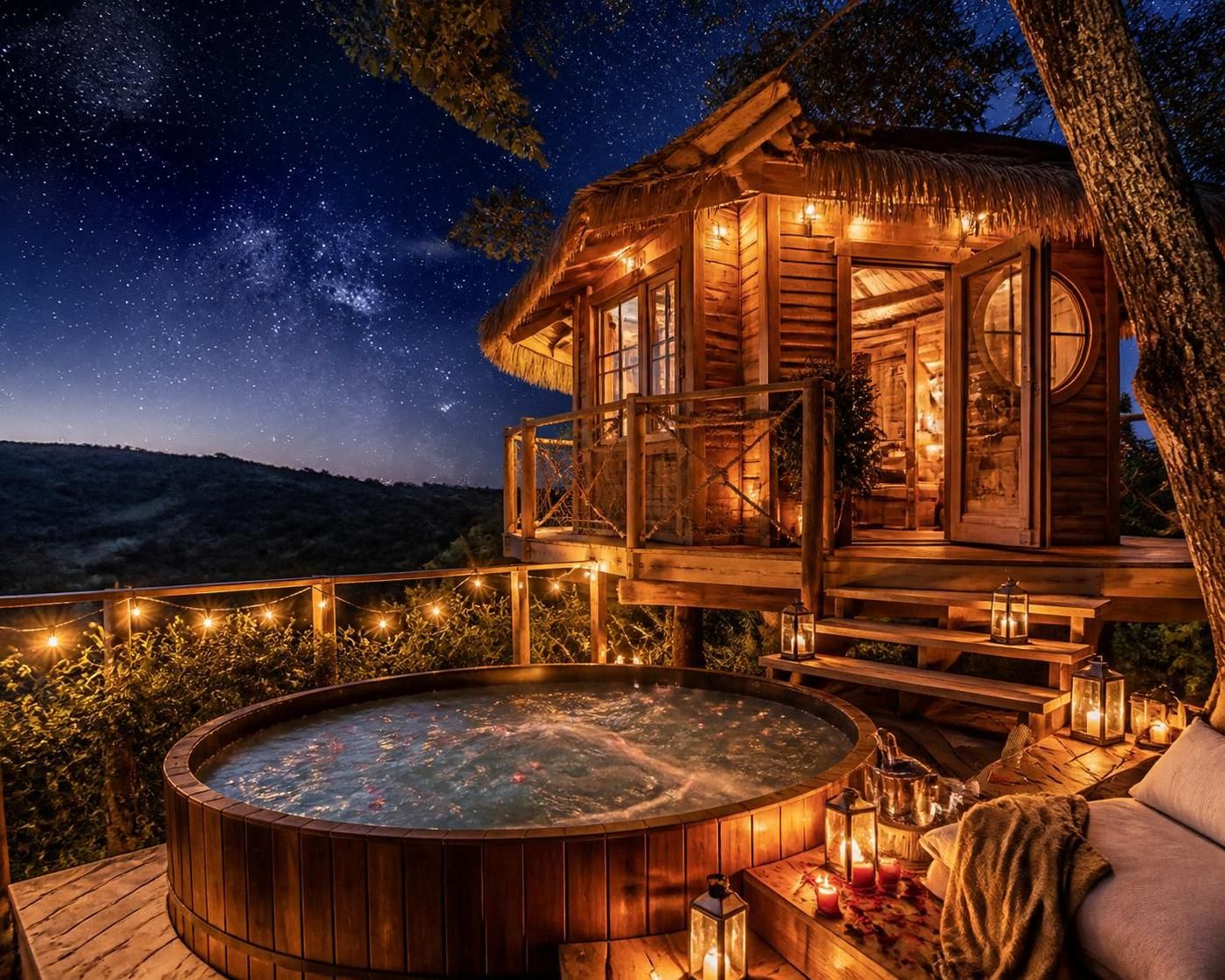 découvrez une nuit insolite en occitanie avec jacuzzi pour un moment de détente unique, alliant confort, relaxation et charme dans un cadre exceptionnel.
